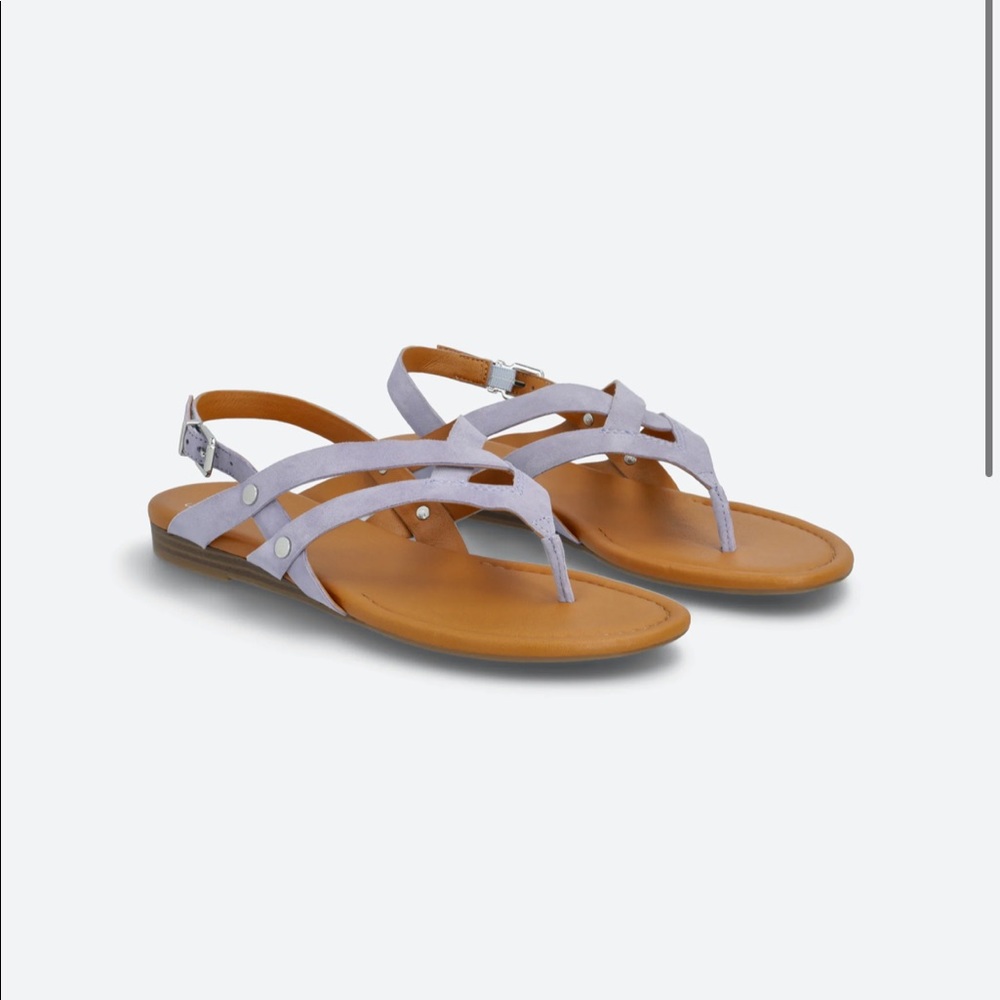 FRANCO SARTO Gretchen Strappy Leather Sandal